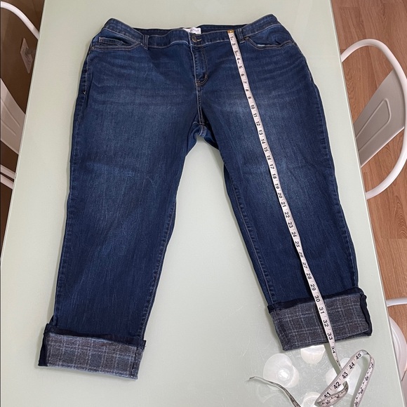 Lane Bryant Dark Blue Boyfriend Jeans - Picture 2 of 13